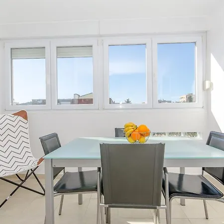Apt Near Center W Terrace On Top Of The Building Apartment