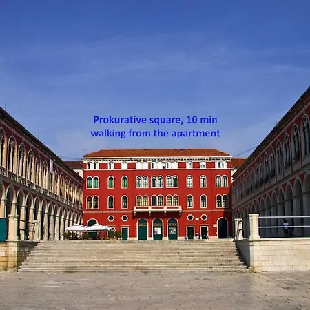 Apartment Near Center W Terrace On Of The Building Split